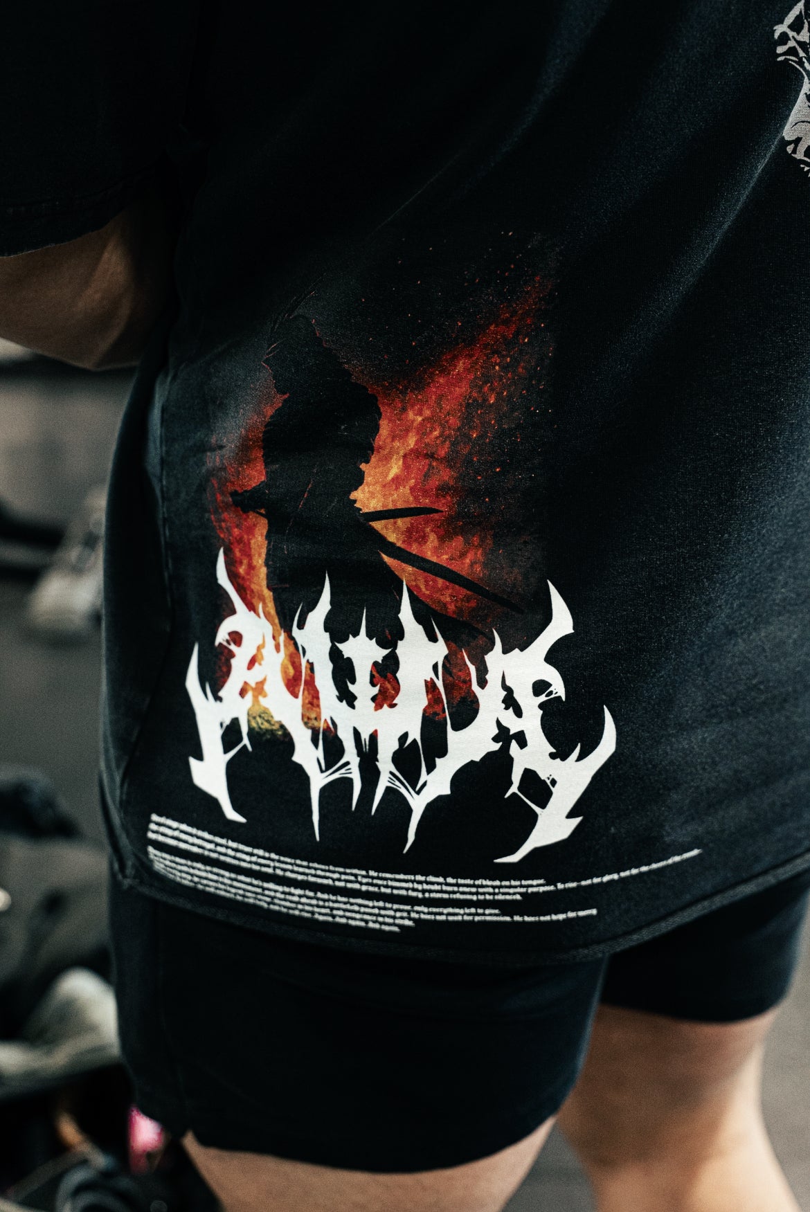 THE ACCENT 004 washed Tee