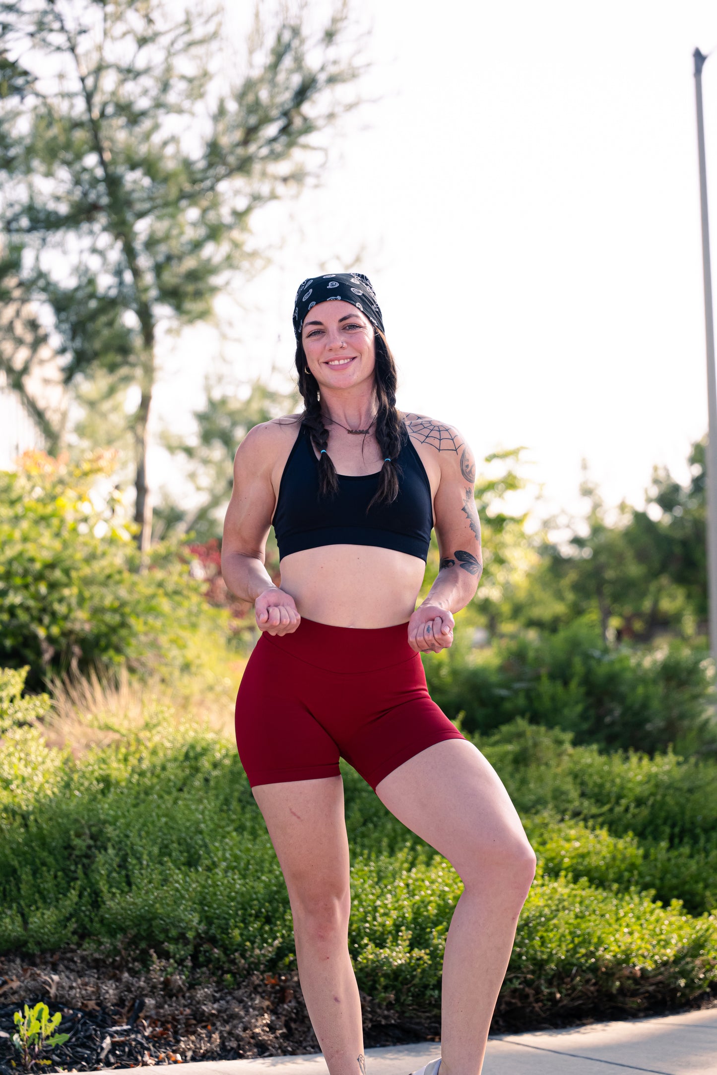 Alphawolf high waist shorts