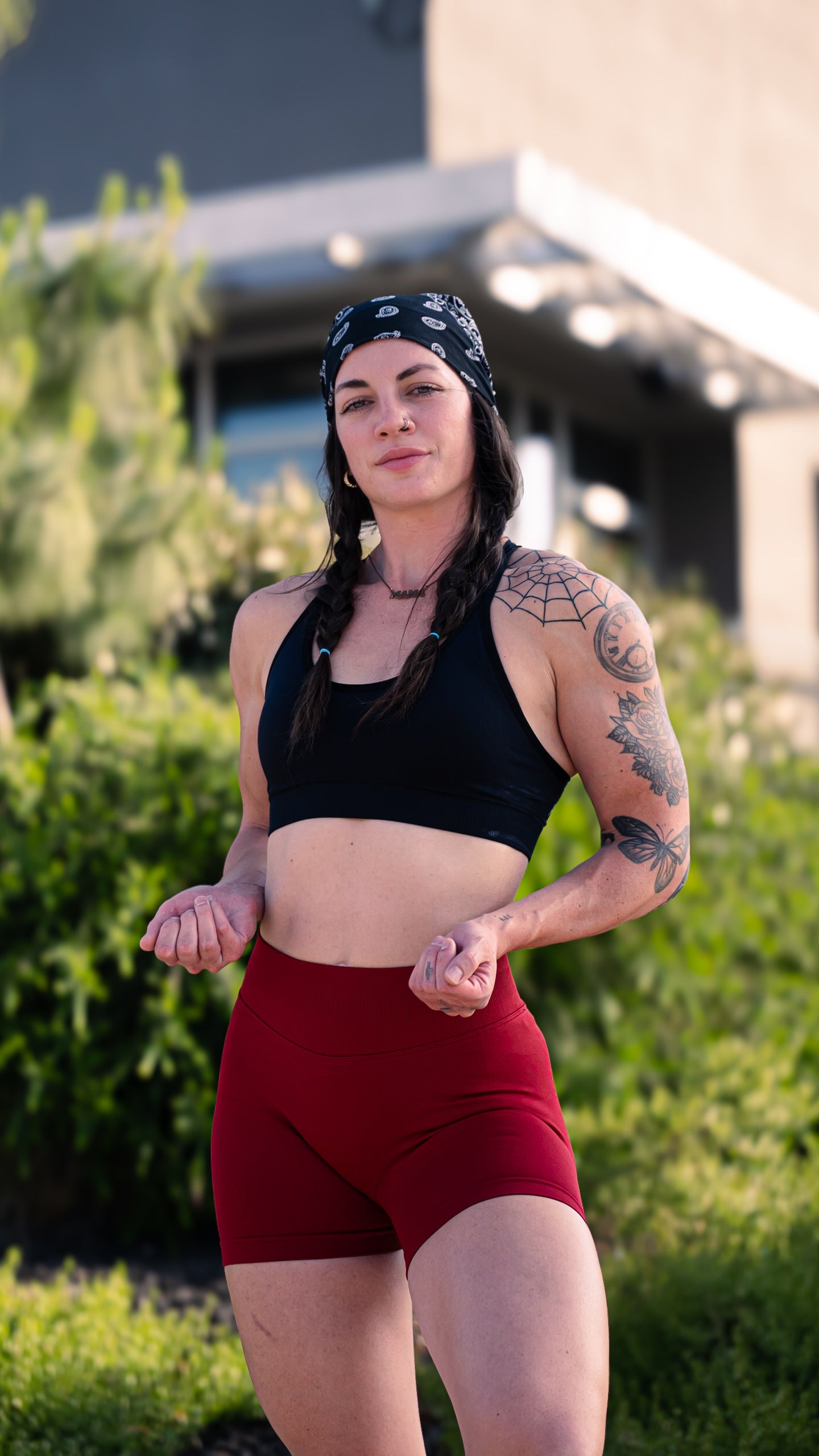Alphawolf high waist shorts