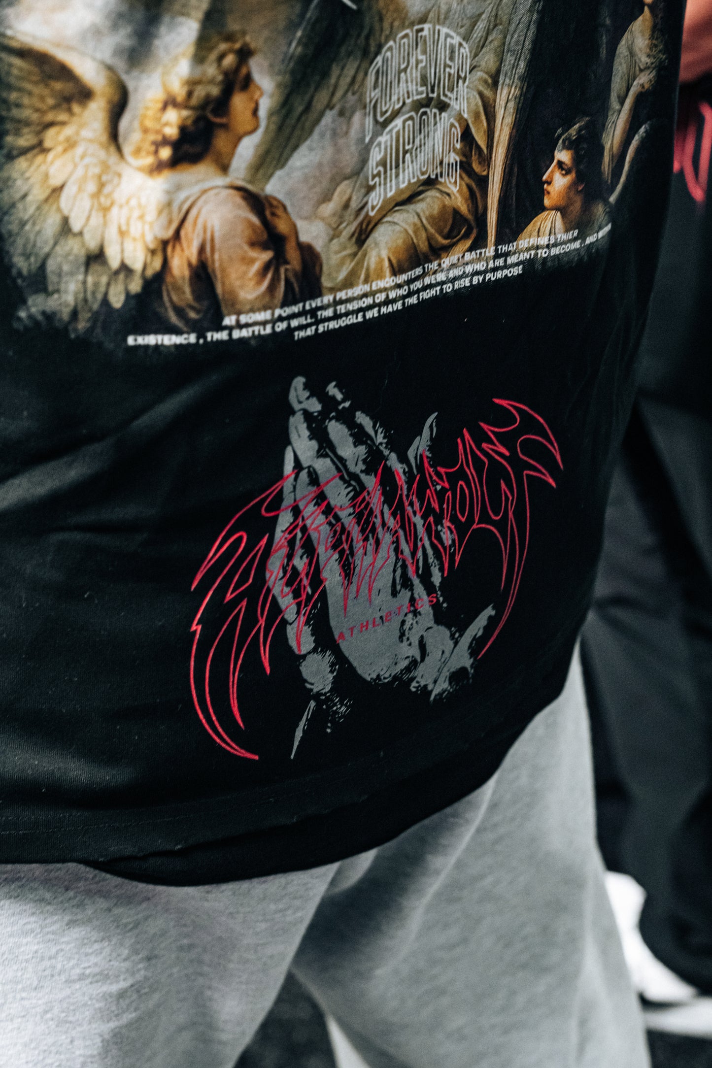 FAITH THROUGH CHAOS – OVERSIZED TEE